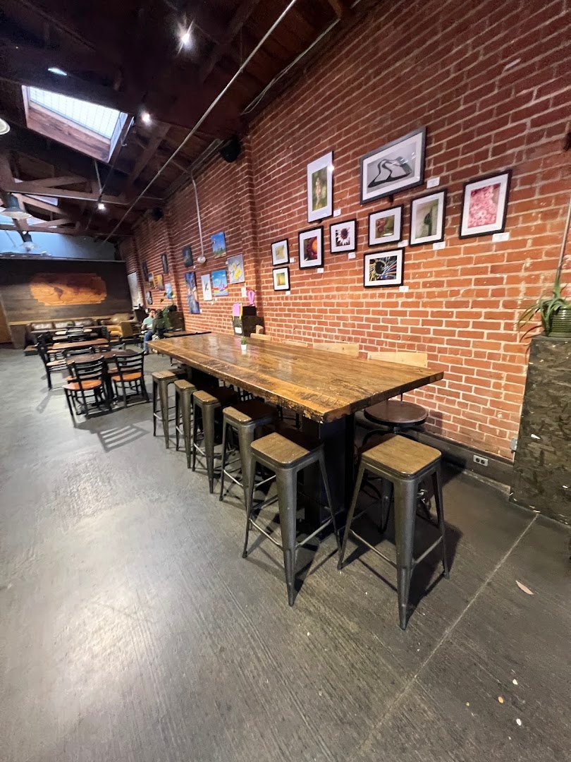 Interior of Old Soul Co., specialty coffee shop in Sacramento
