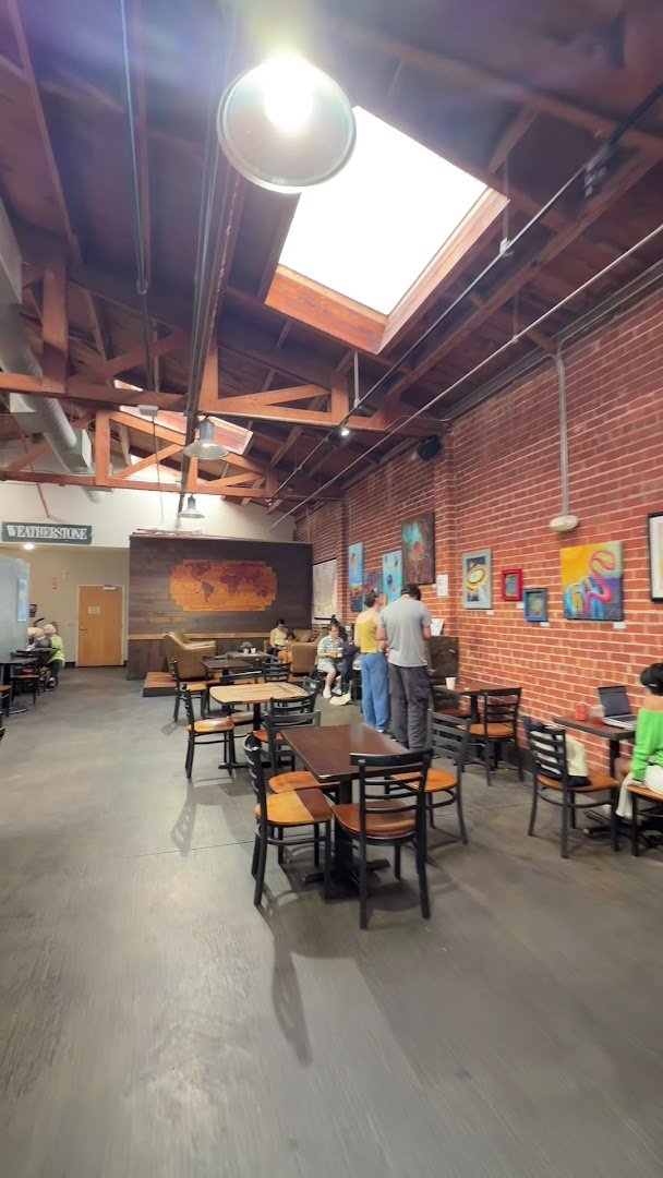 Interior of Old Soul Co., specialty coffee shop in Sacramento