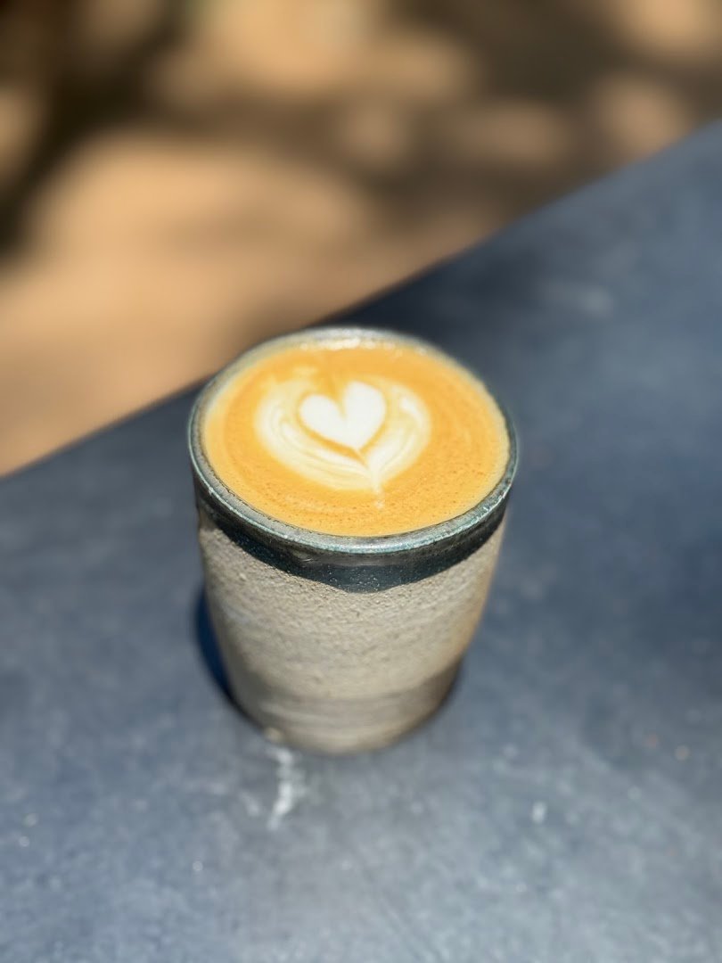 Coffee at Pivot Coffee, specialty coffee shop in Santa Fe