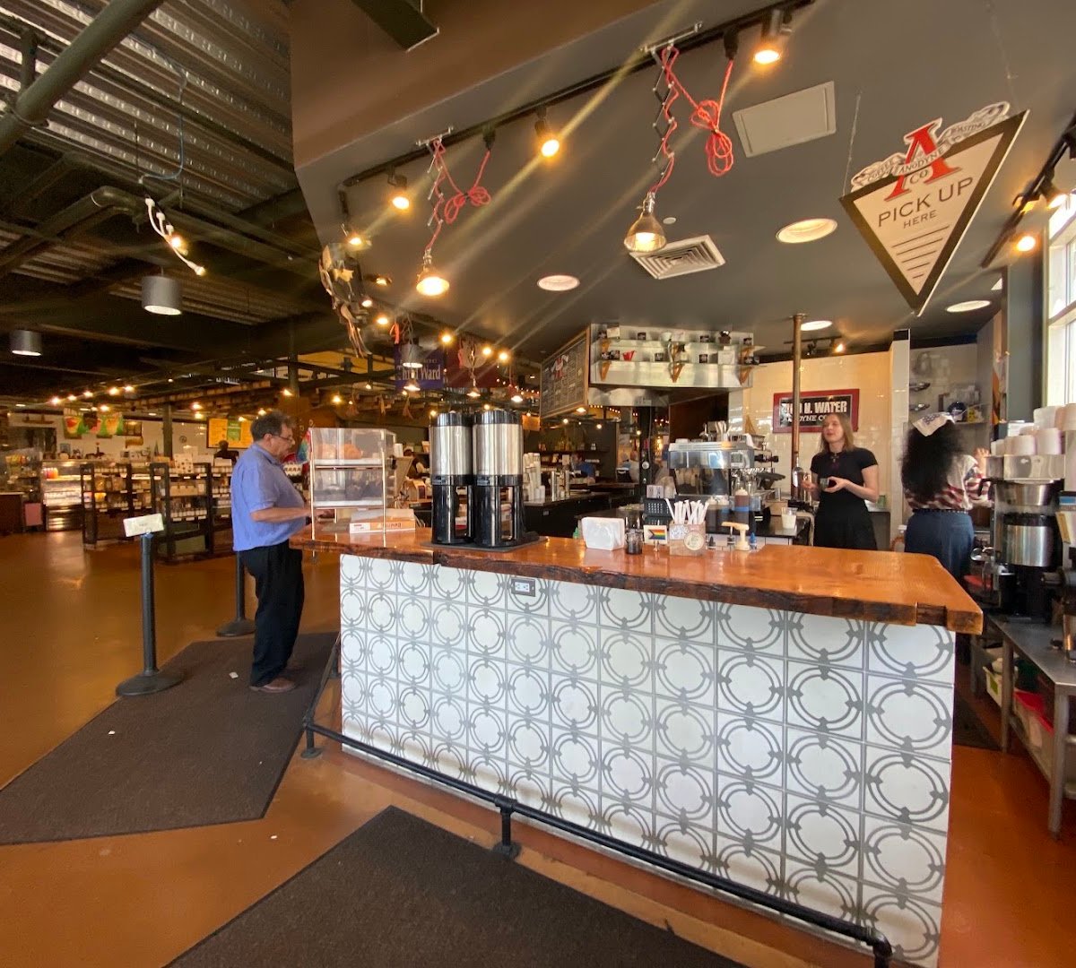 Interior of Anodyne Coffee Roasting Co. | Milwaukee Public Market, specialty coffee shop in Milwaukee