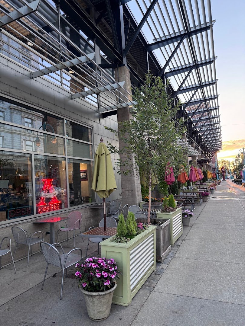 Storefront of Anodyne Coffee Roasting Co. | Milwaukee Public Market, specialty coffee shop in Milwaukee