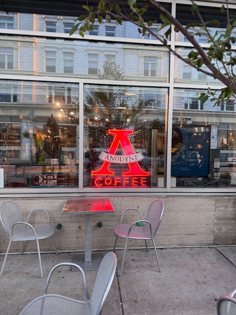 Storefront of Anodyne Coffee Roasting Co. | Milwaukee Public Market, specialty coffee shop in Milwaukee