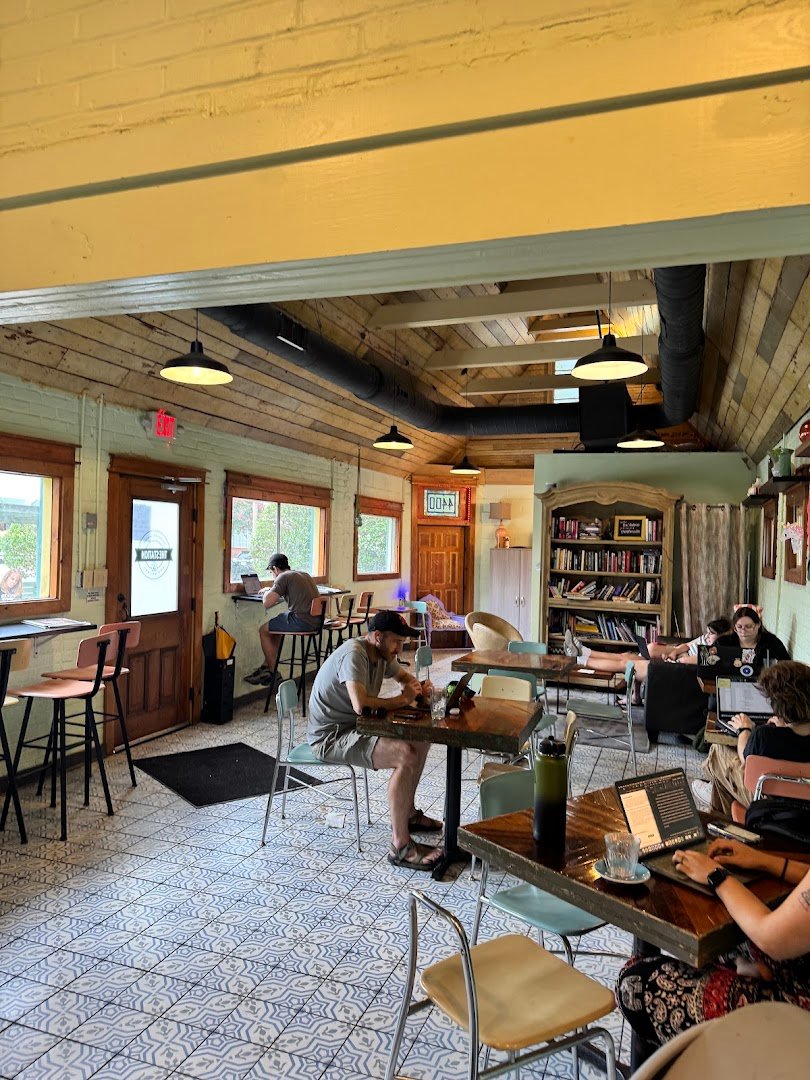 Interior of The Station Coffee Shop & Bakery, specialty coffee shop in New Orleans