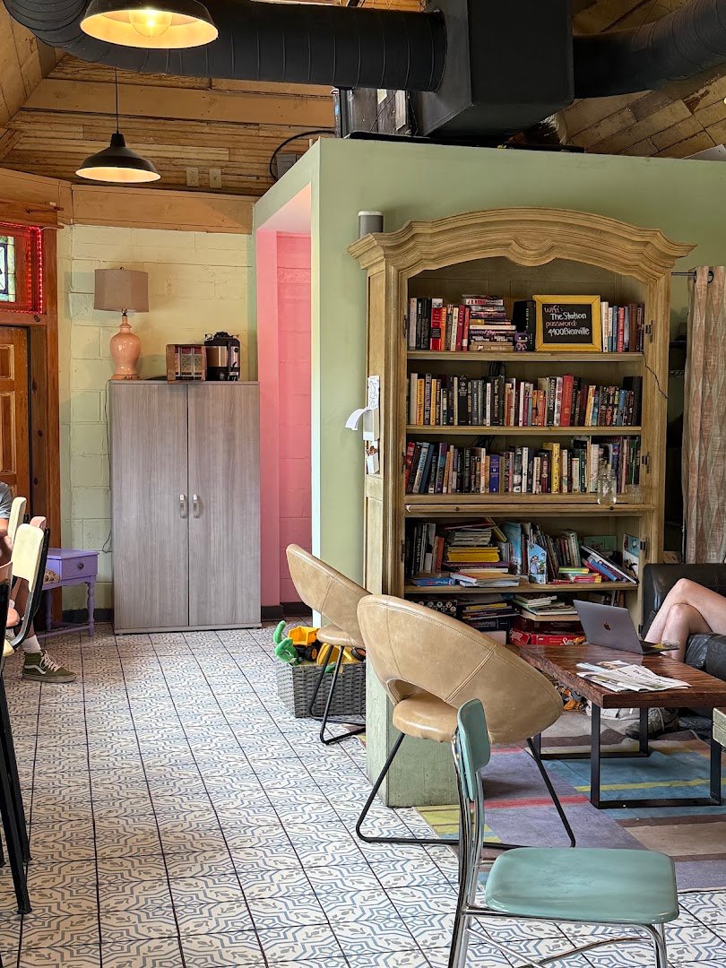 Interior of The Station Coffee Shop & Bakery, specialty coffee shop in New Orleans
