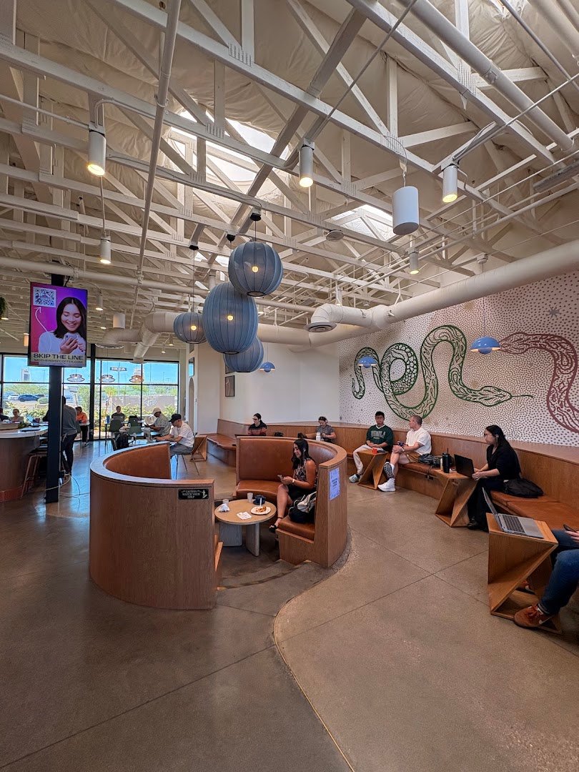 Interior of Mothership Coffee - The Bend, specialty coffee shop in Las Vegas