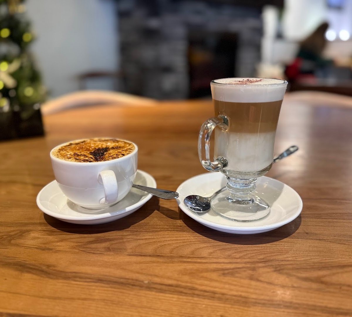 Coffee at Nourishing Nook, specialty coffee shop in Cleveland
