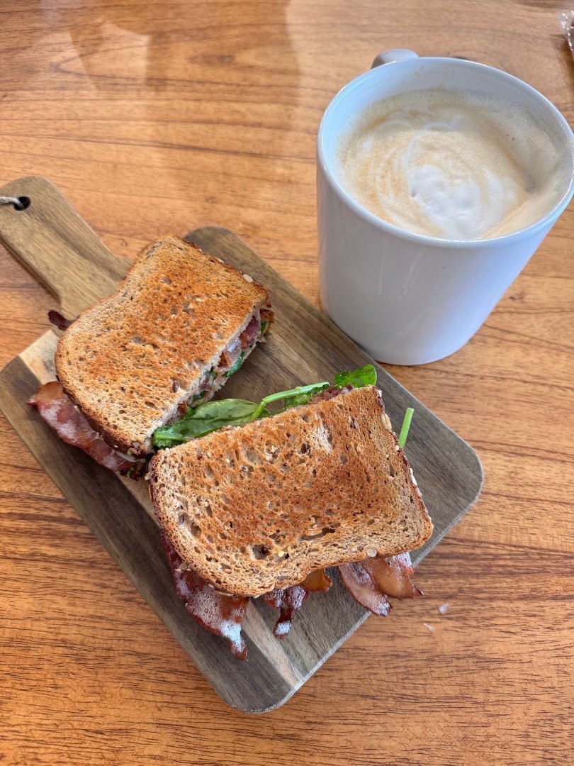 Coffee at Nourishing Nook, specialty coffee shop in Cleveland