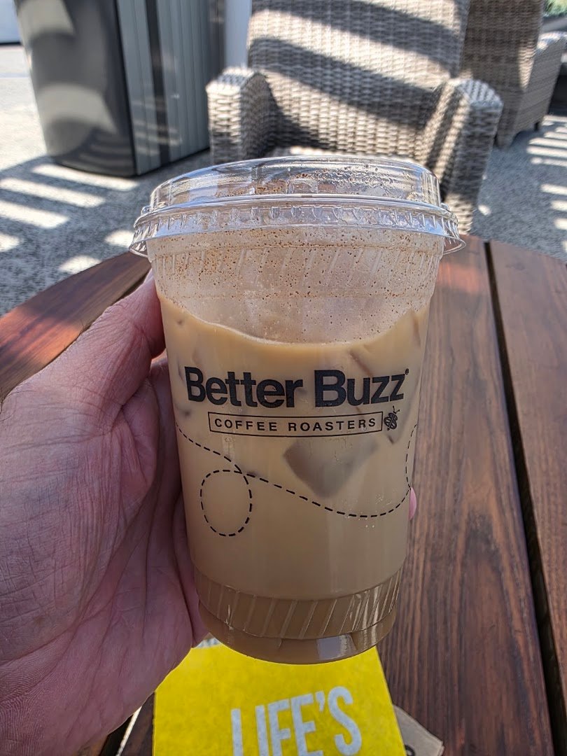 Coffee at Better Buzz Coffee Fashion Valley Food Court, specialty coffee shop in San Diego