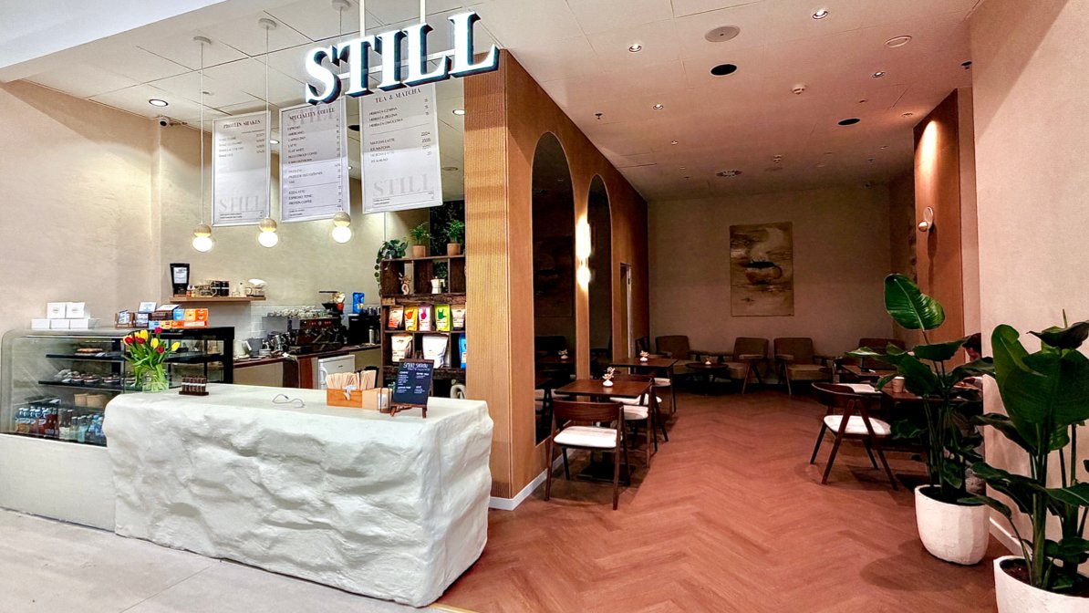 Interior of STILL Speciality Coffee, specialty coffee shop in Warsaw