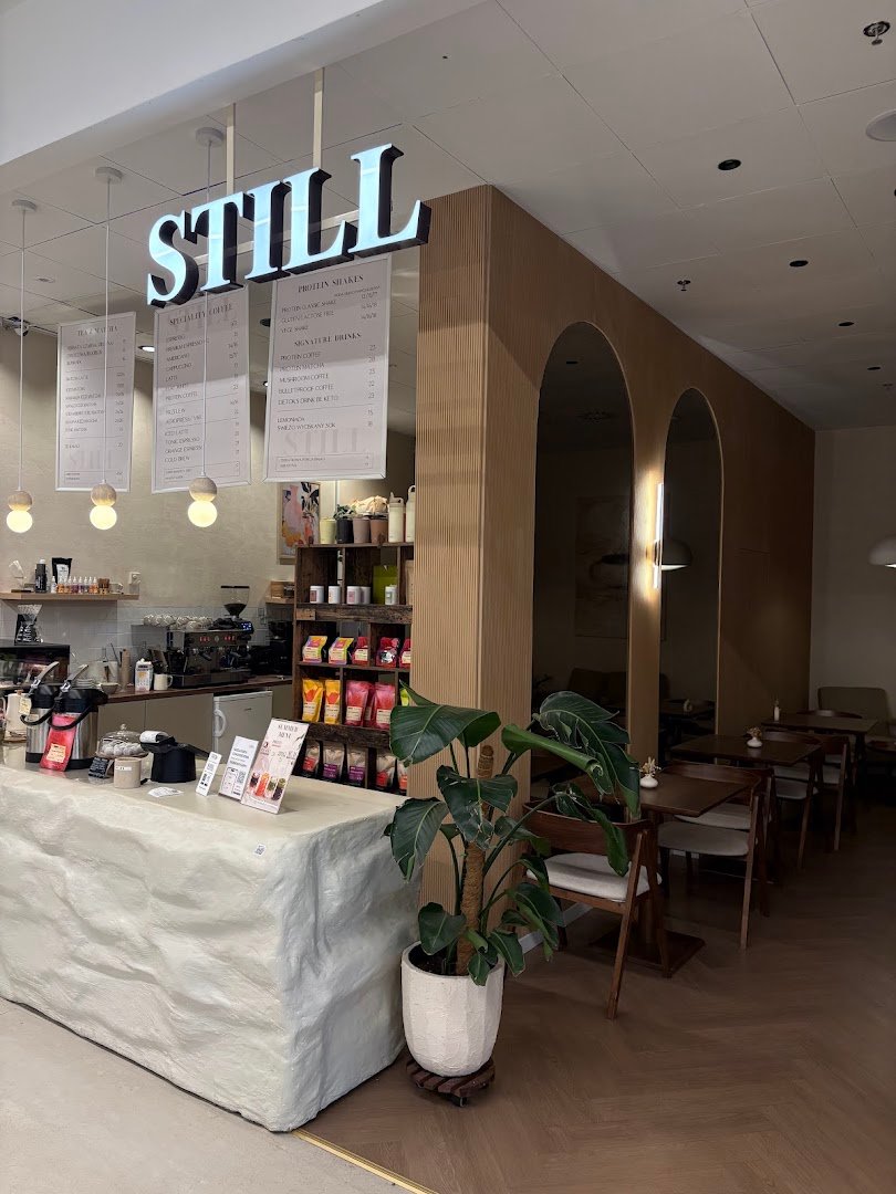 Interior of STILL Speciality Coffee, specialty coffee shop in Warsaw