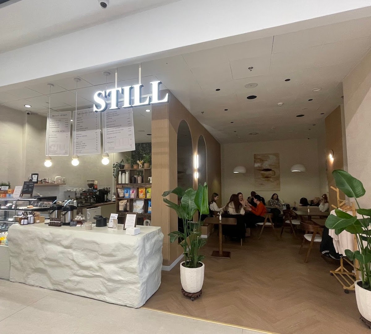 Interior of STILL Speciality Coffee, specialty coffee shop in Warsaw