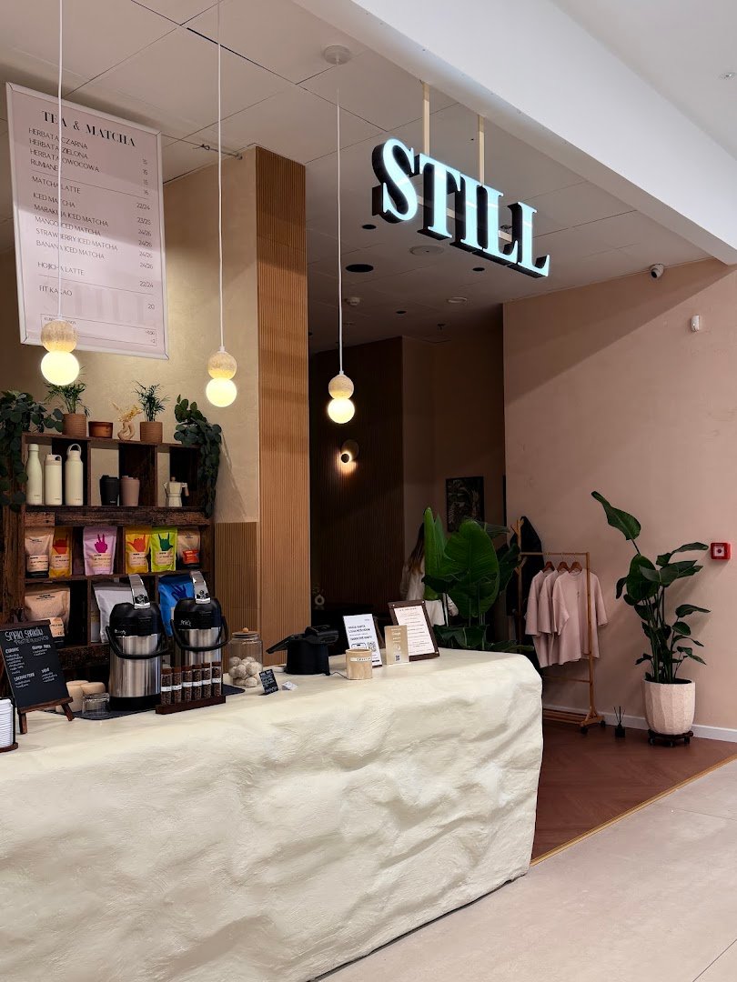 Interior of STILL Speciality Coffee, specialty coffee shop in Warsaw