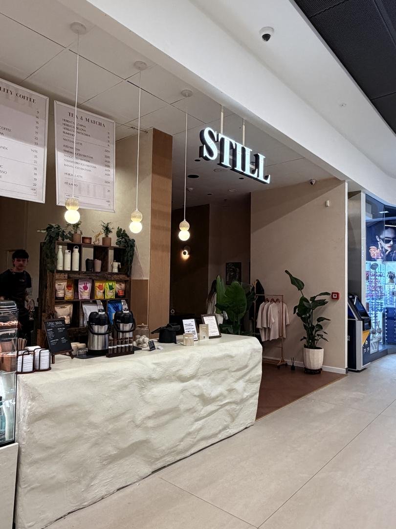 Interior of STILL Speciality Coffee, specialty coffee shop in Warsaw