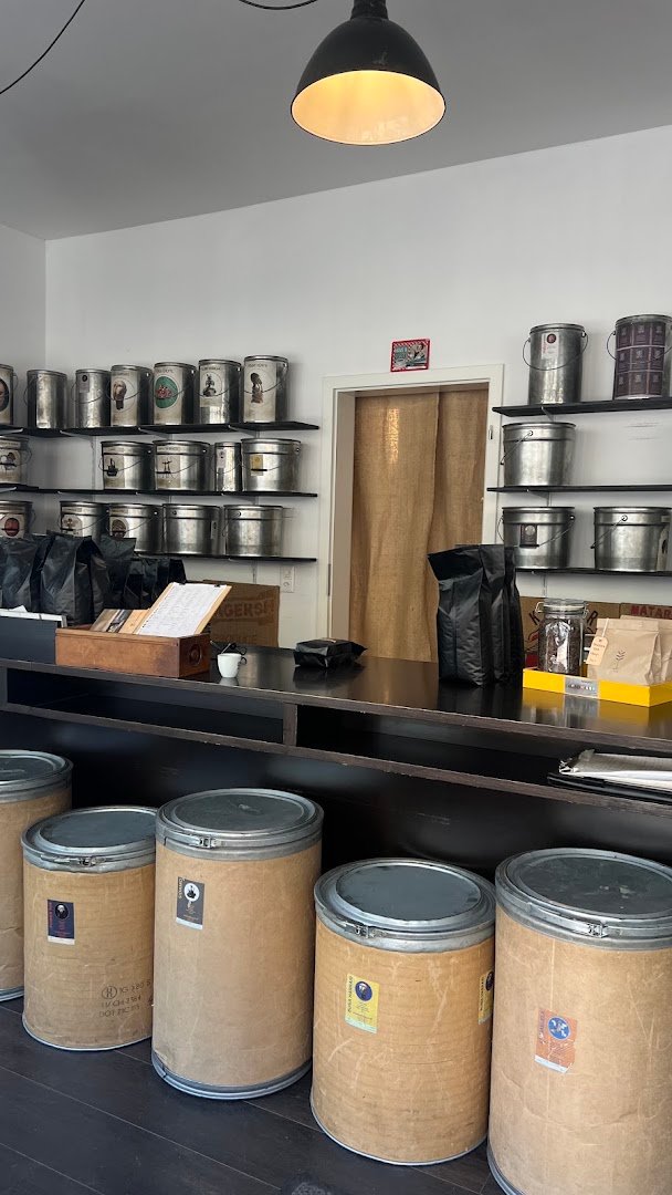 Interior of Kaffeepur GmbH Gourmet Roastery, specialty coffee shop in Zurich