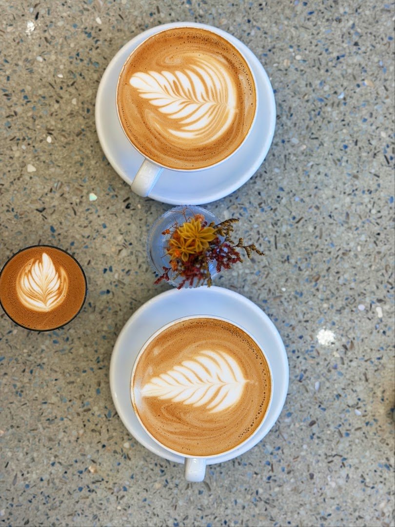 Coffee at Dart Coffee Co, specialty coffee shop in Santa Barbara