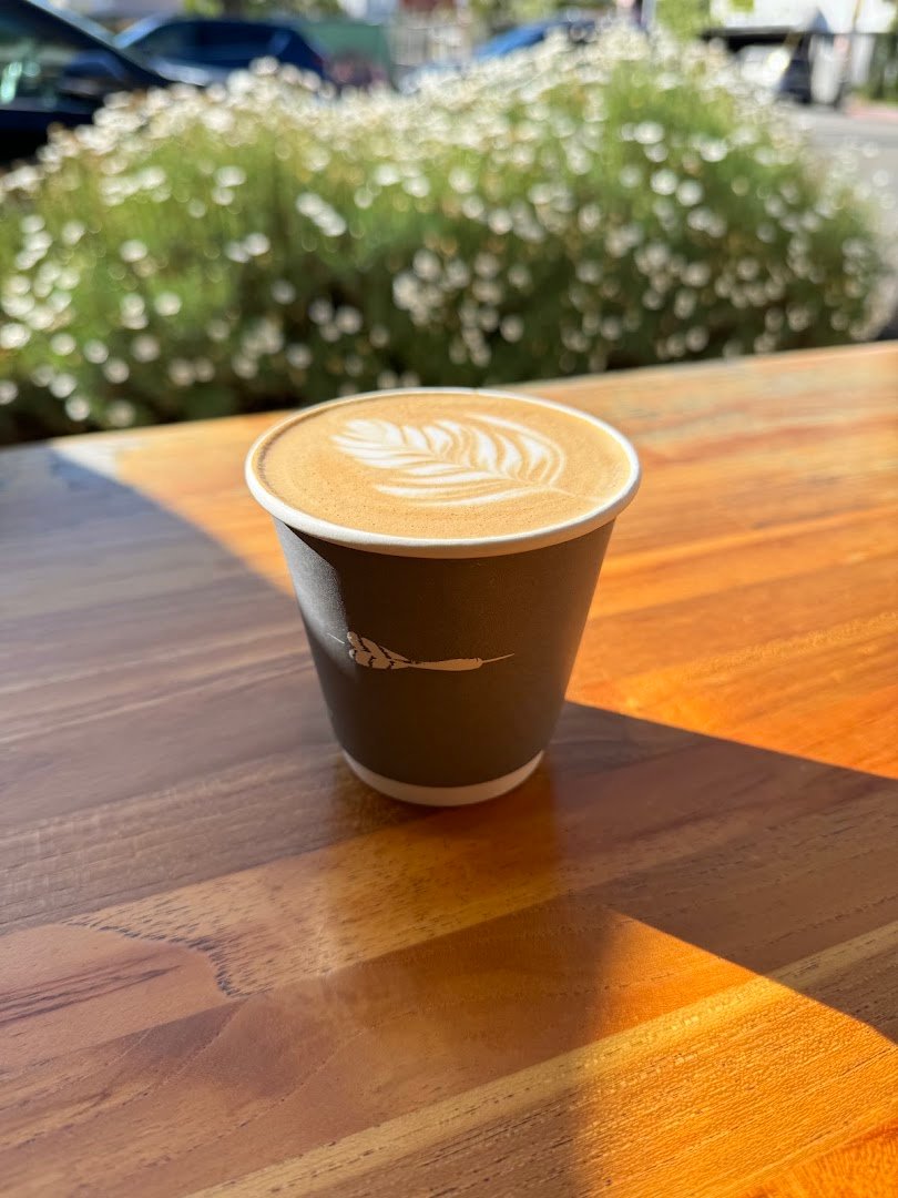 Coffee at Dart Coffee Co, specialty coffee shop in Santa Barbara