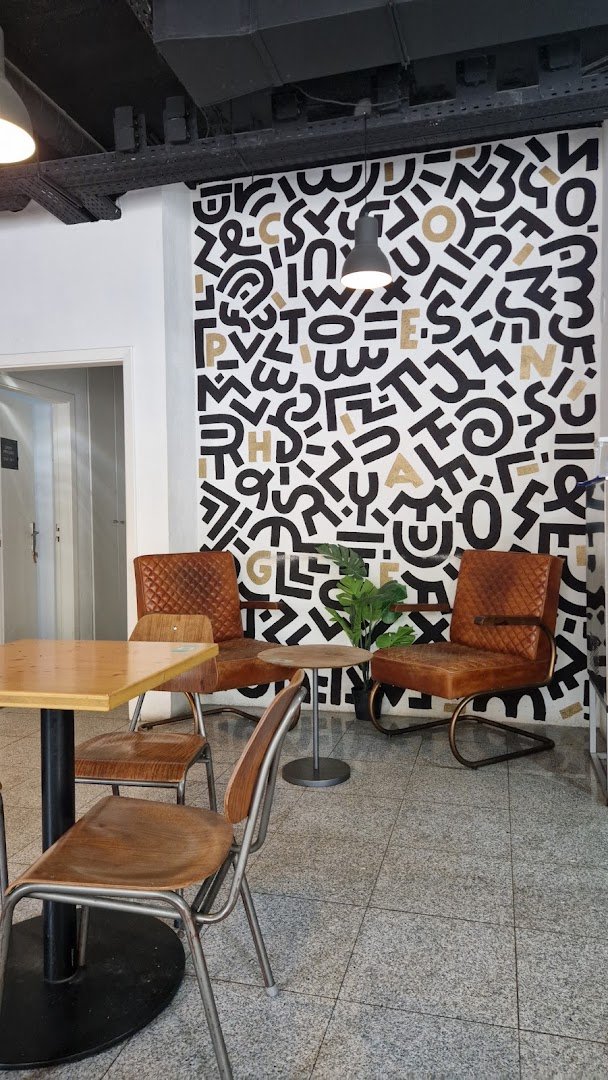 Interior of Copenhagen Coffee Lab - Alcântara, specialty coffee shop in Lisbon