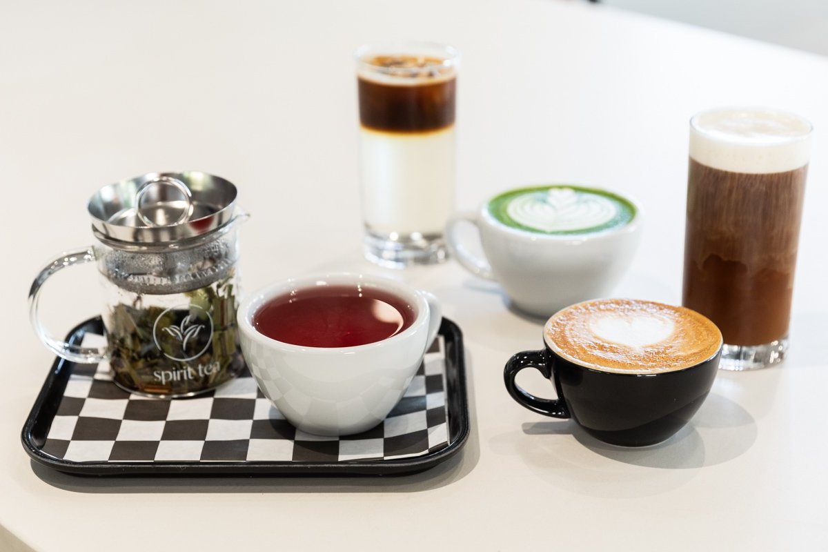 Coffee at Silverbird Coffee & More, specialty coffee shop in Minneapolis