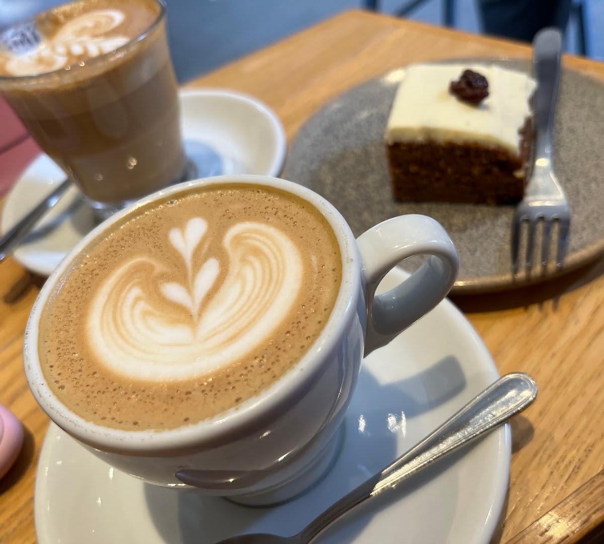 Coffee at Allpress Espresso Tokyo Roastery & Cafe, specialty coffee shop in Tokyo