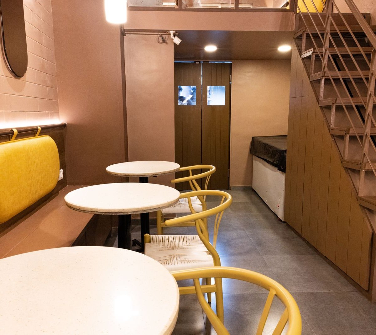 Interior of RITUAL daily coffee, specialty coffee shop in Mumbai