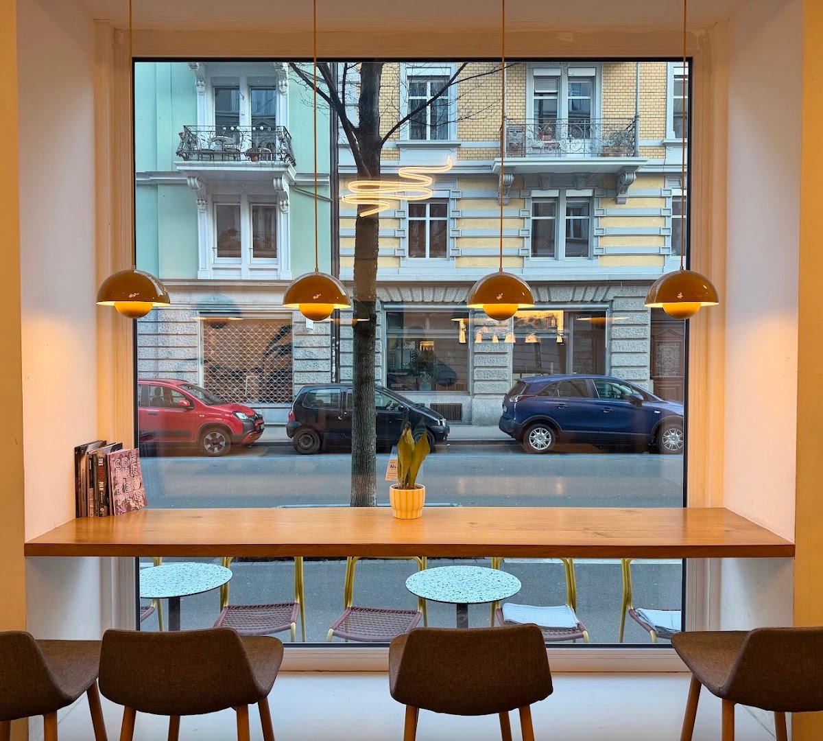 Interior of Commercial - The Project, specialty coffee shop in Zurich
