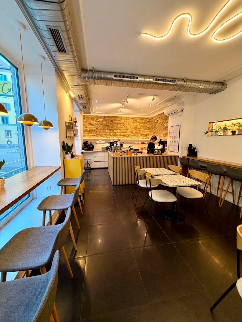 Interior of Commercial - The Project, specialty coffee shop in Zurich