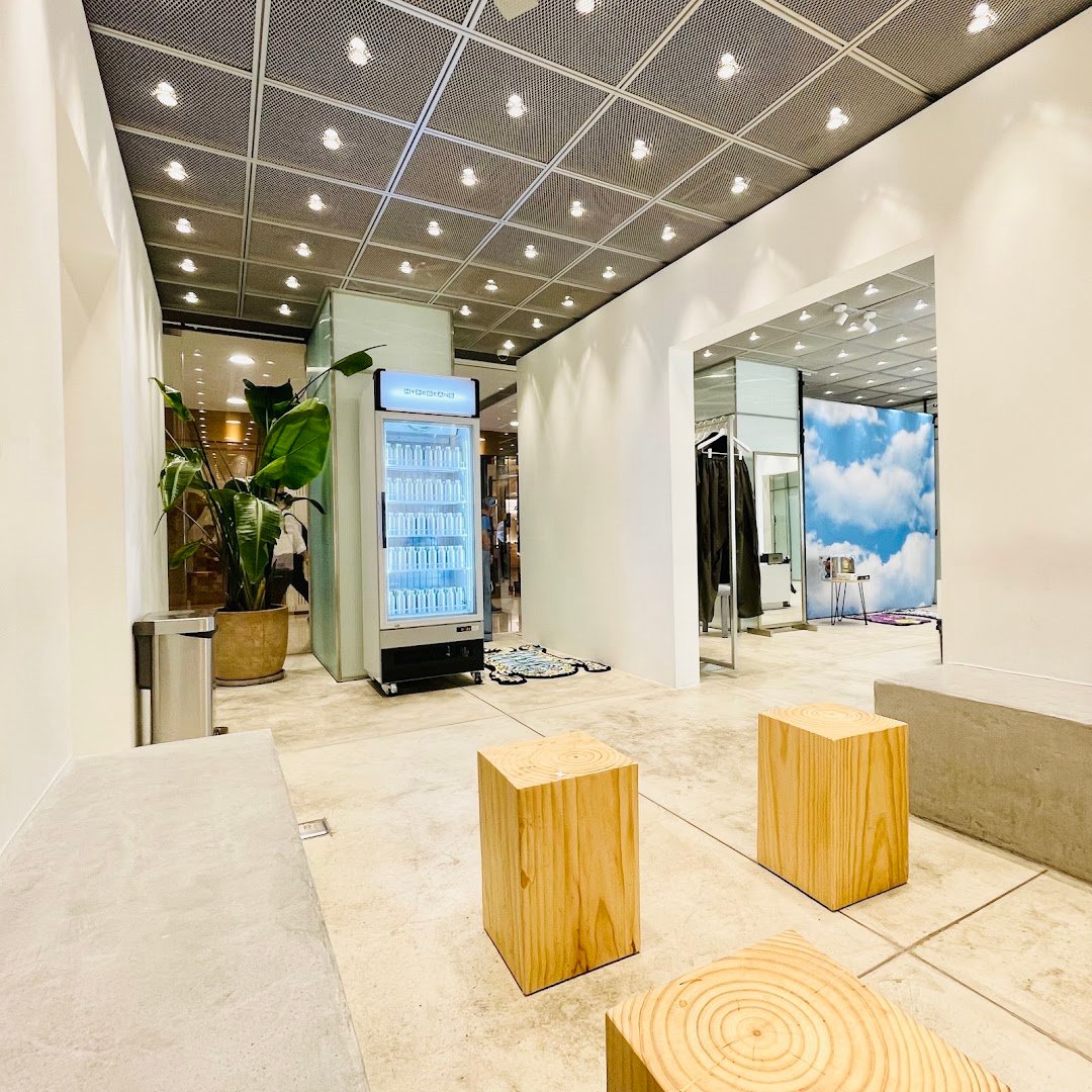 Interior of Hypebeans, specialty coffee shop in Hong Kong