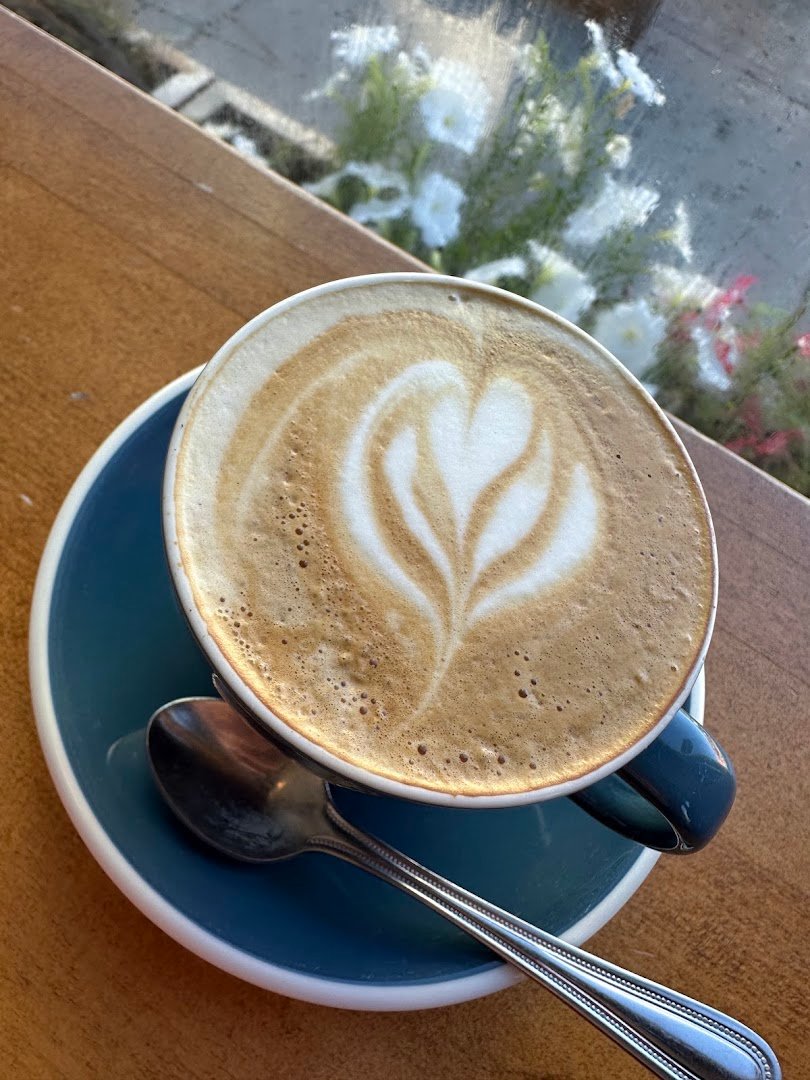 Coffee at Cafe Larue & Fils, specialty coffee shop in Montreal