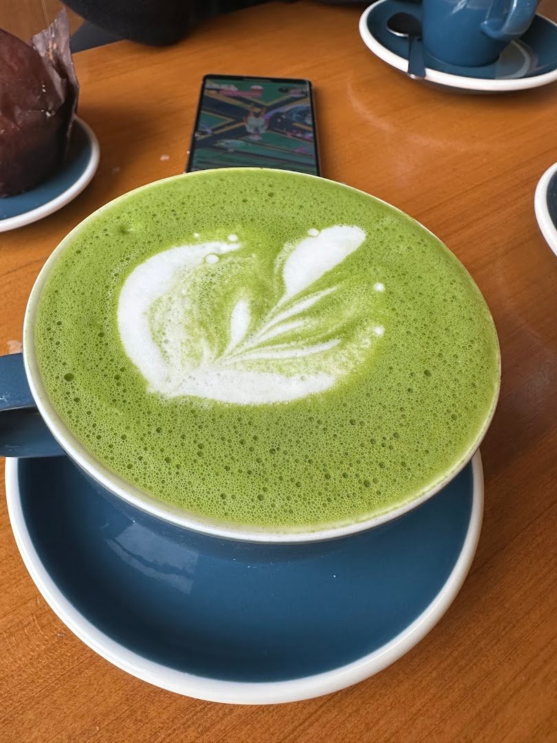 Coffee at Cafe Larue & Fils, specialty coffee shop in Montreal