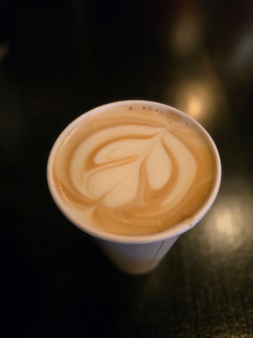Coffee at Grim Wizard Coffee, specialty coffee shop in Pittsburgh