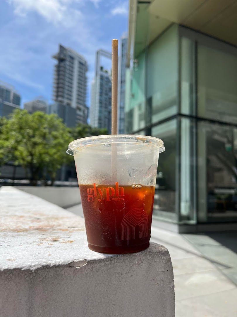 Coffee at Glyph Supply Co, specialty coffee shop in Singapore