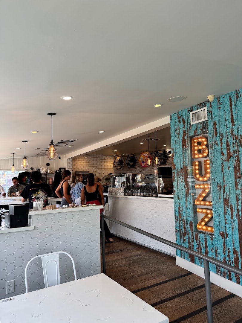 Interior of Better Buzz Coffee Point Loma, specialty coffee shop in San Diego