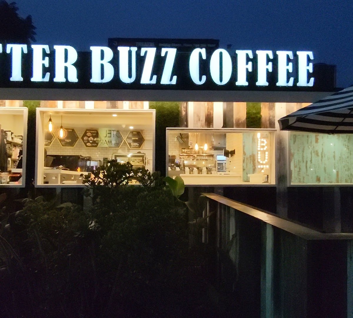 Storefront of Better Buzz Coffee Point Loma, specialty coffee shop in San Diego