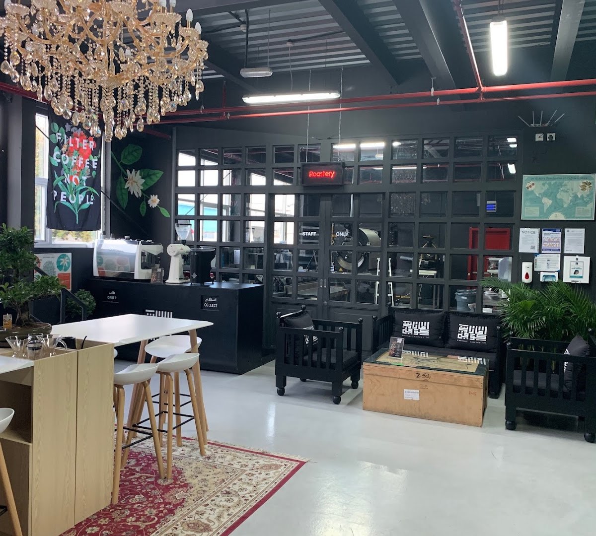Emirati Coffee Roastery specialty coffee shop in Dubai - photo 2