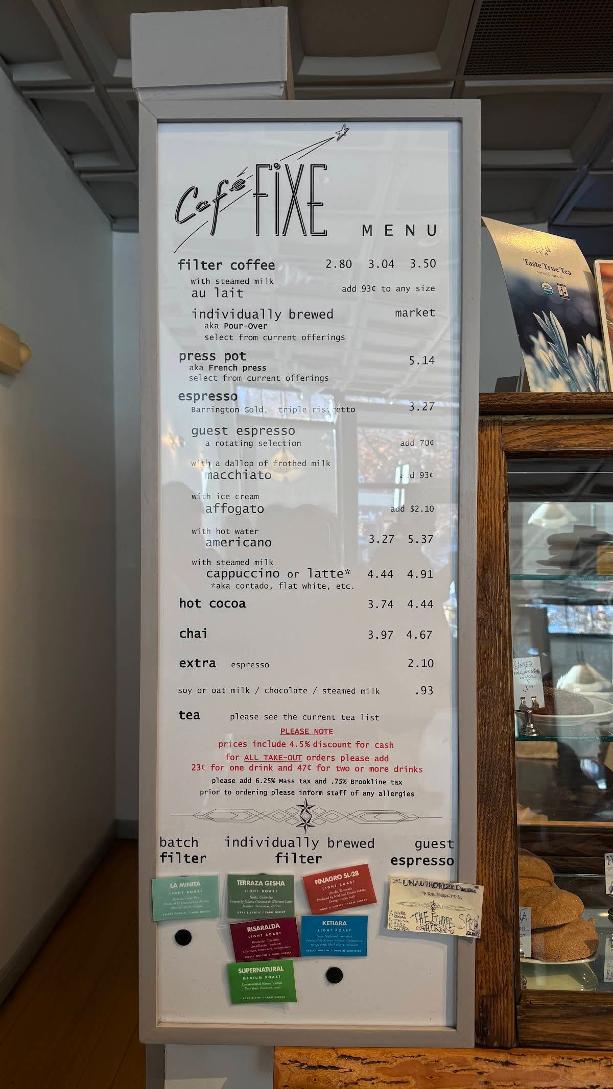 Cafe Fixe specialty coffee shop in Boston - photo 11