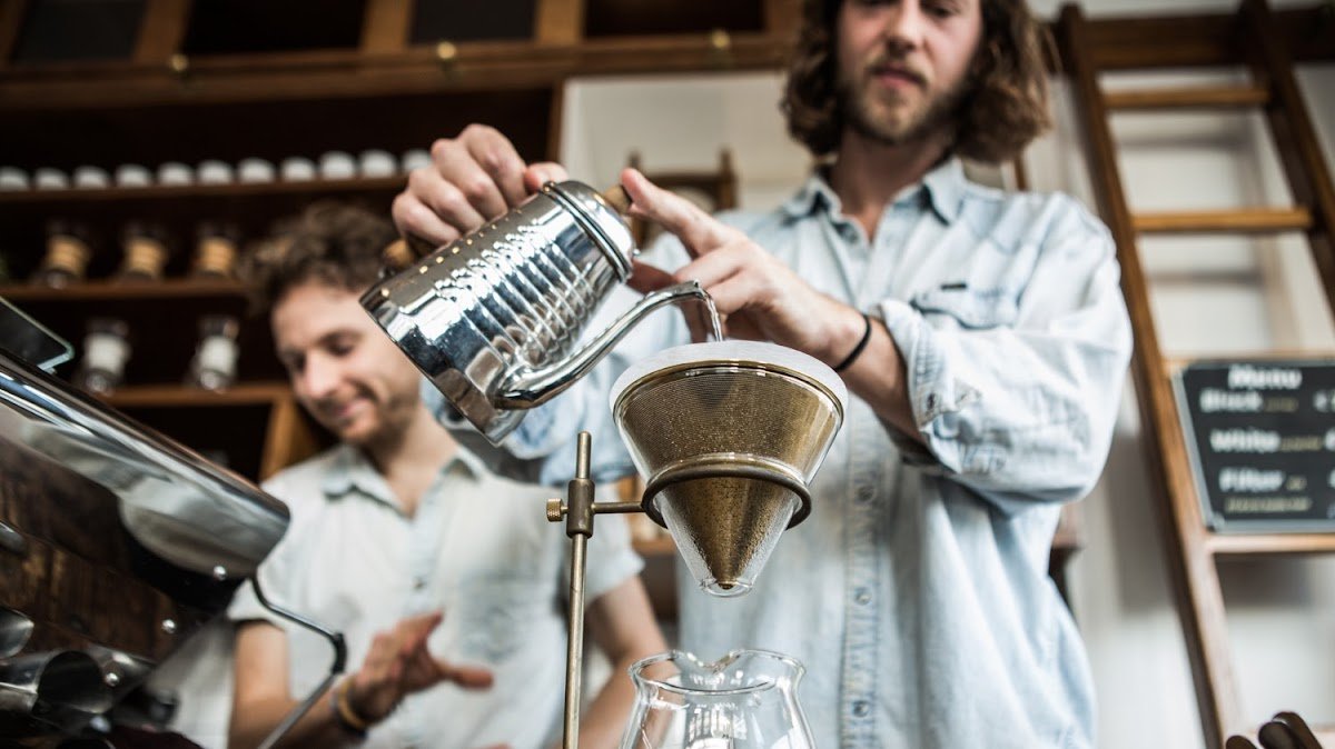 LOT61 Coffee Roasters specialty coffee shop in Amsterdam - photo 3