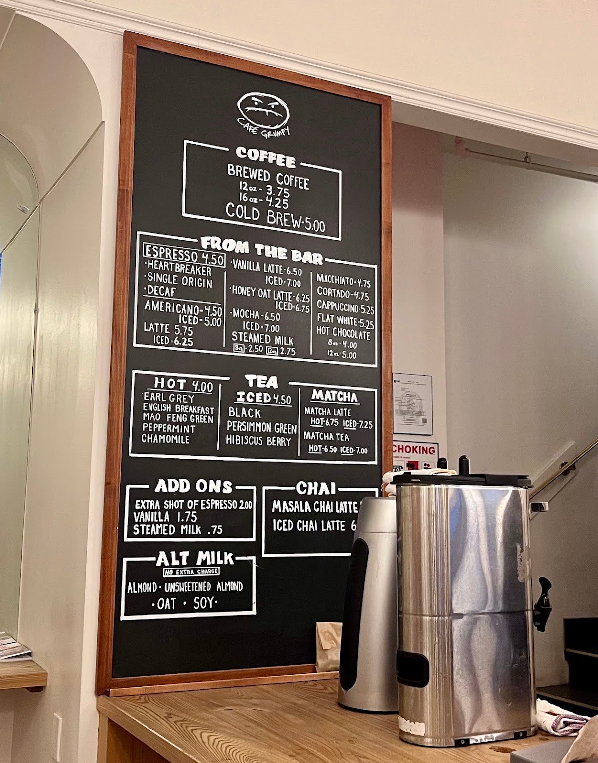 Cafe Grumpy - Financial District specialty coffee shop in New York - photo 6