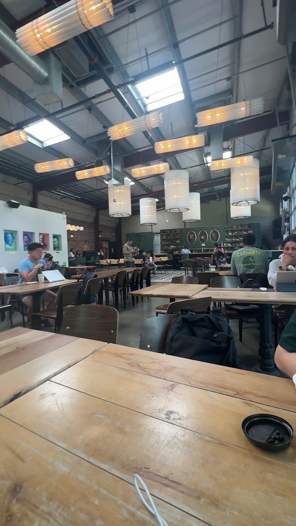 Interior of Playback Coffee, specialty coffee shop in San Jose