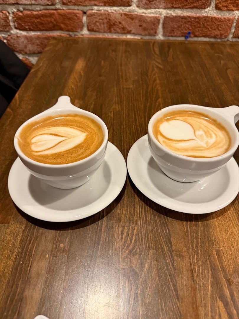 Coffee at Indaba Coffee, specialty coffee shop in Spokane