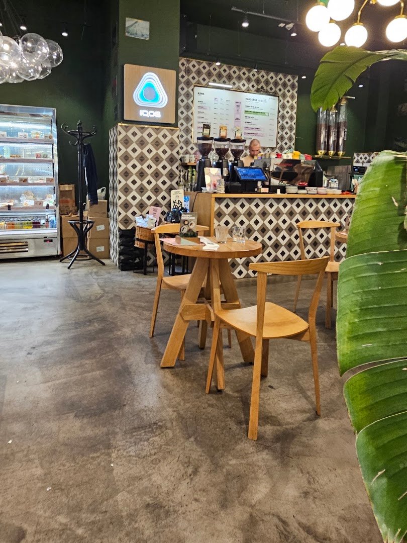 Interior of Kafeterija TC Galerija, specialty coffee shop in Belgrade