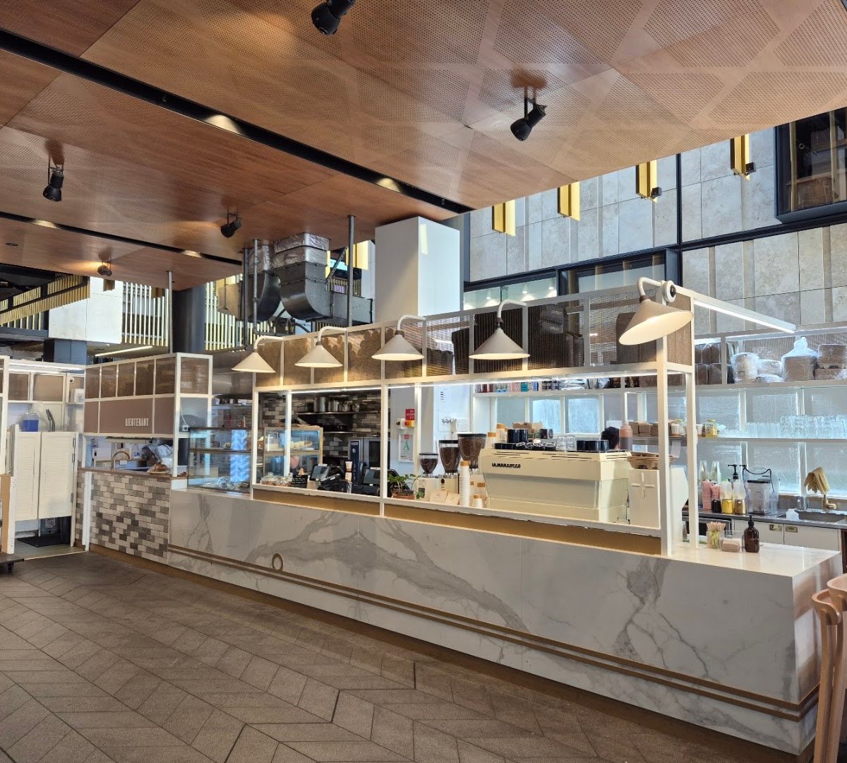 Interior of Lieutenant Coffee Bar & Eatery, specialty coffee shop in Auckland