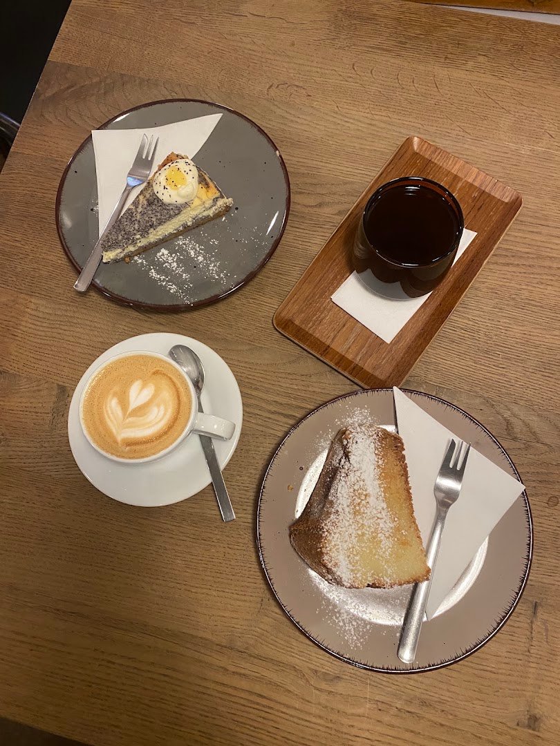 Coffee at Kavárna Nový Svět, specialty coffee shop in Prague