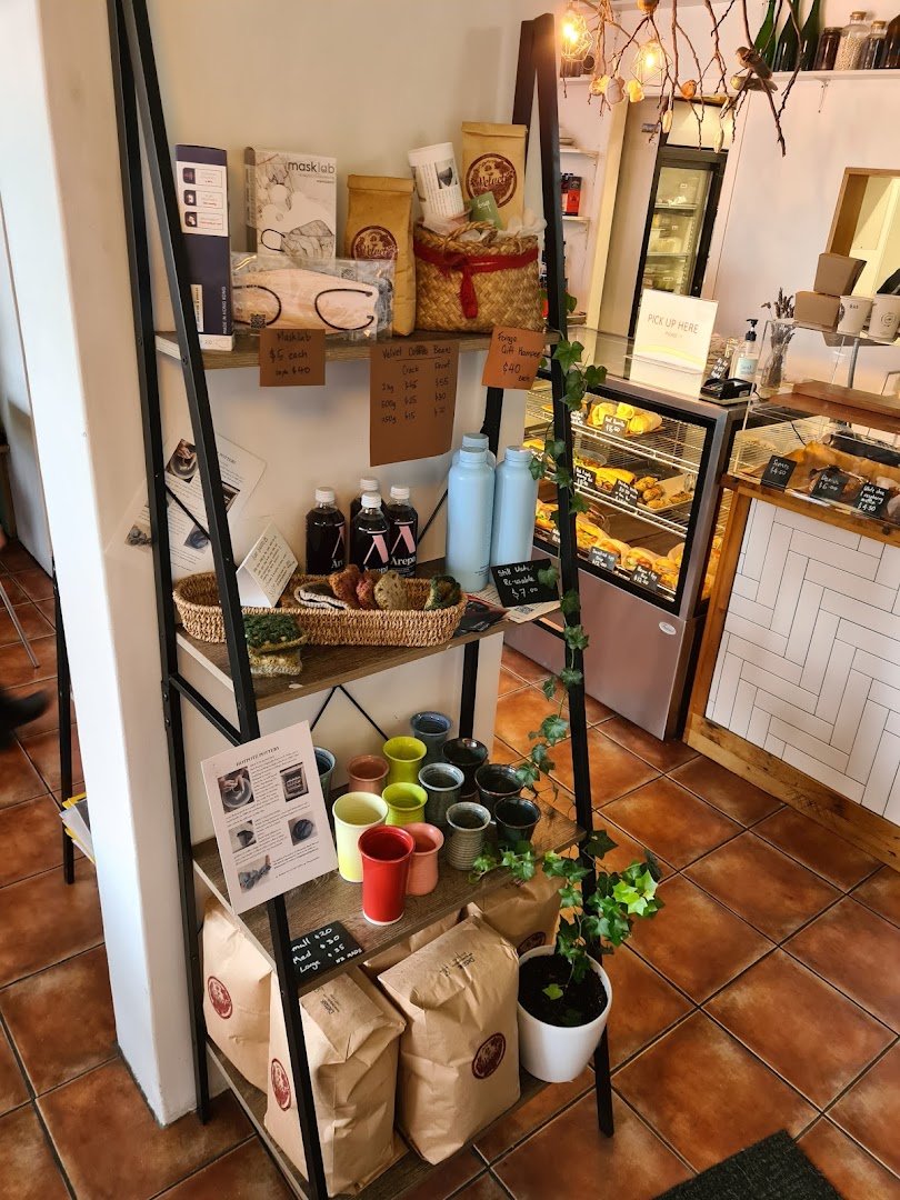 Interior of Forage, specialty coffee shop in Auckland