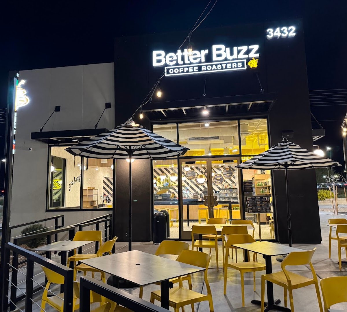 Storefront of Better Buzz Coffee - Las Vegas, specialty coffee shop in Las Vegas