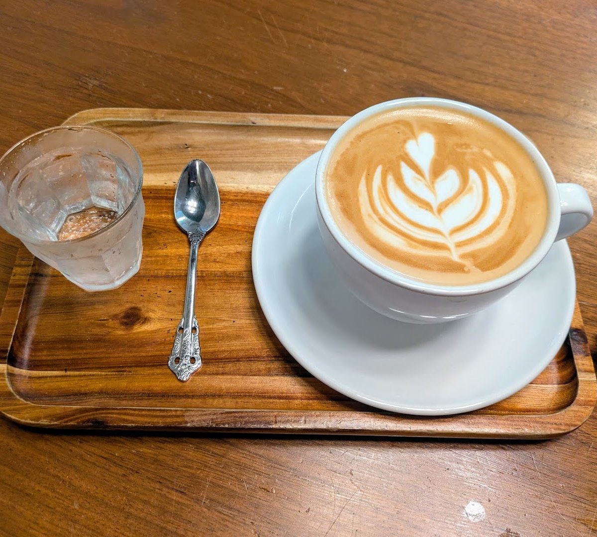 Coffee at Rising Star Coffee Roasters, specialty coffee shop in Cleveland