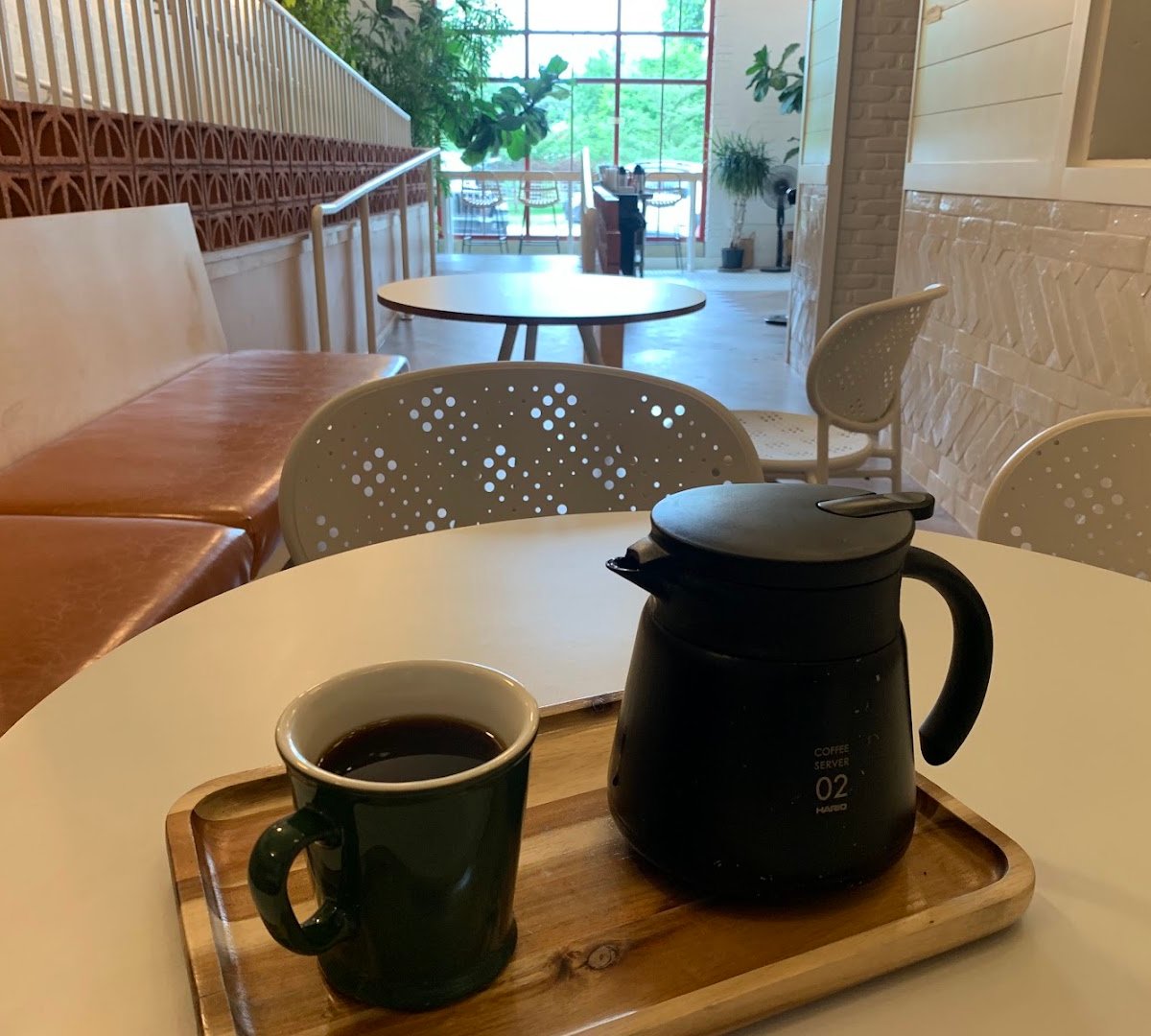 Coffee at Rising Star Coffee Roasters, specialty coffee shop in Cleveland