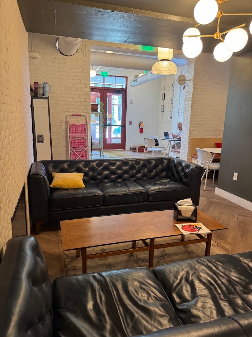 Interior of Rising Star Coffee Roasters, specialty coffee shop in Cleveland