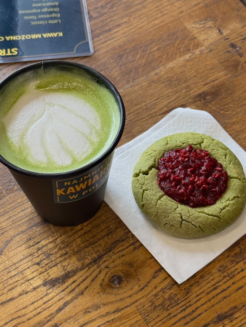 Coffee at Najmniejsza Kawiarnia w Polsce, specialty coffee shop in Warsaw