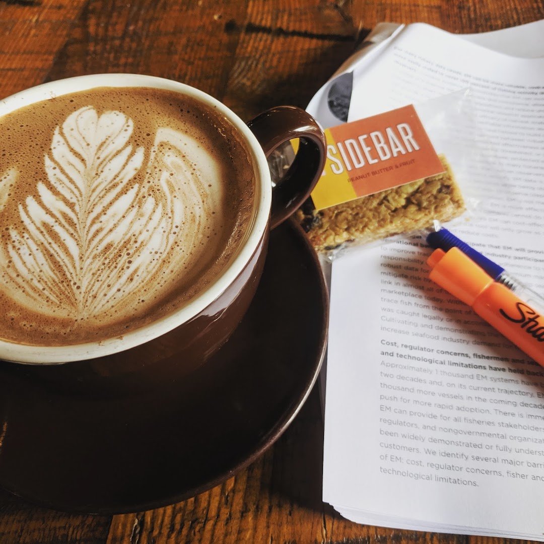 Coffee at Coffee By Design, specialty coffee shop in Portland