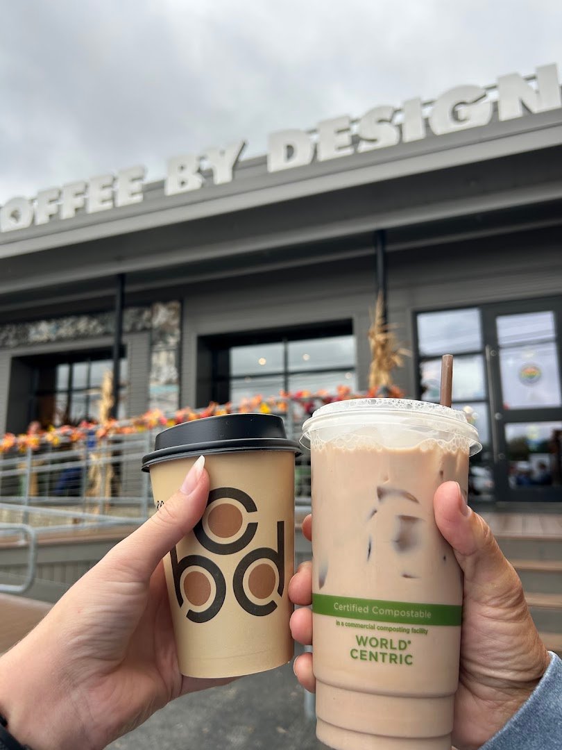 Coffee at Coffee By Design, specialty coffee shop in Portland